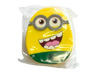 Minion-figuurtje contactlens bewaarset, kleur: groen