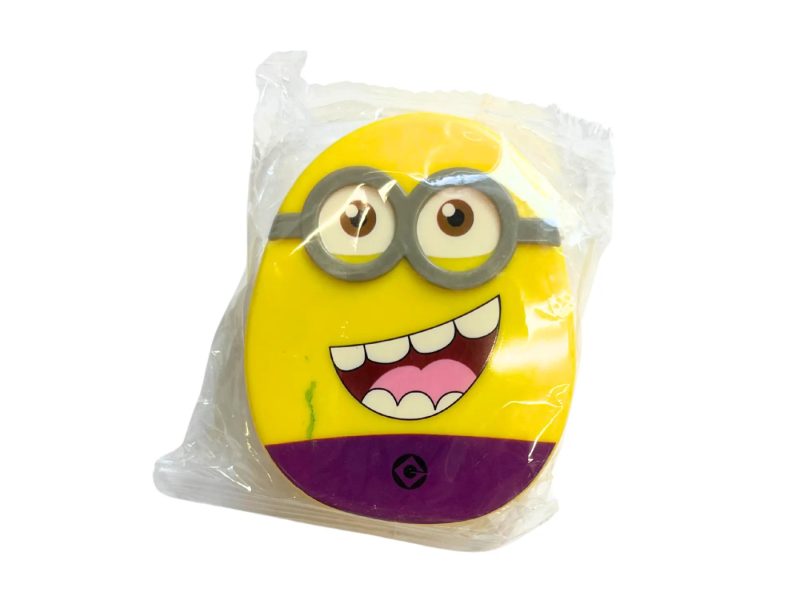 Minion figuur contactlens bewaarset, kleur: paars