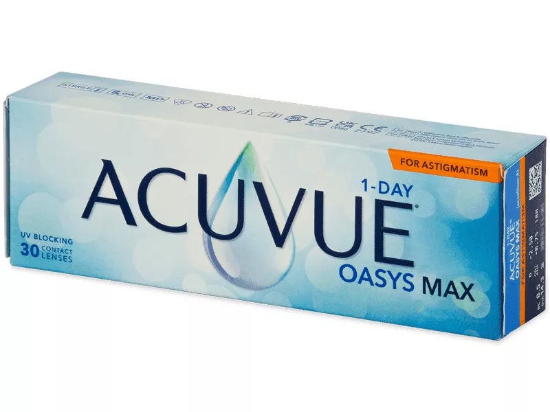Acuvue Oasys 1-Day Max For Astigmatism (30 lenzen)