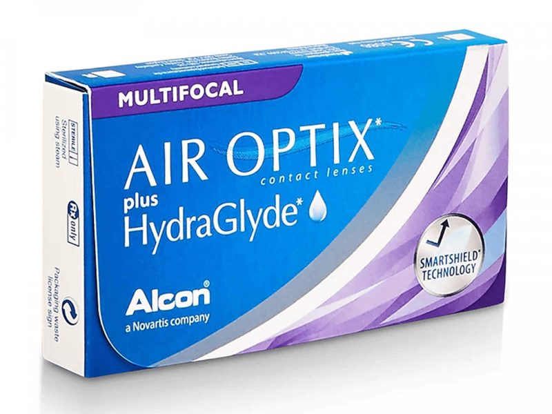 Air Optix plus HydraGlyde Multifocal (6 lenzen)