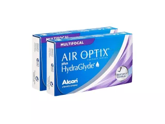 Air Optix plus HydraGlyde Multifocal (12 lenzen)