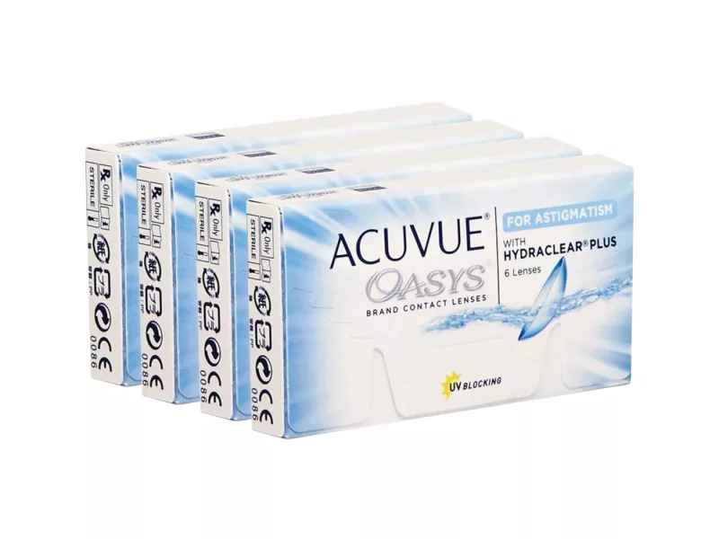 Acuvue Oasys For Astigmatism (24 lenzen)