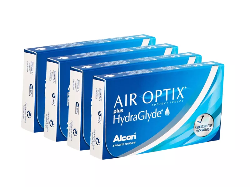 Air Optix plus HydraGlyde (24 lenzen)