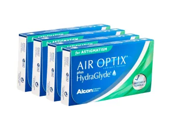 Air Optix plus HydraGlyde for Astigmatism (24 lenzen)