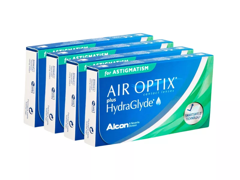 Air Optix plus HydraGlyde for Astigmatism (24 lenzen)