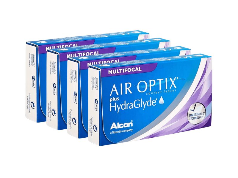 Air Optix plus HydraGlyde Multifocal (24 lenzen)