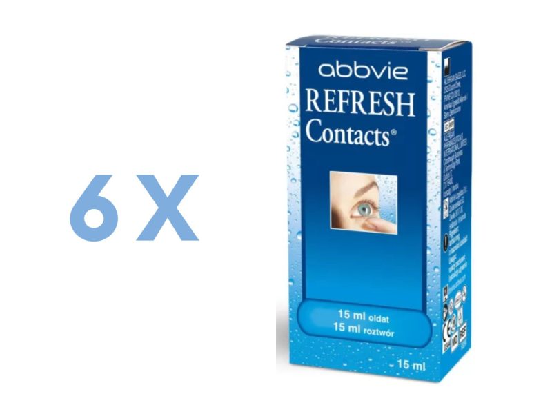 Refresh Contacts (6 x 15 ml)