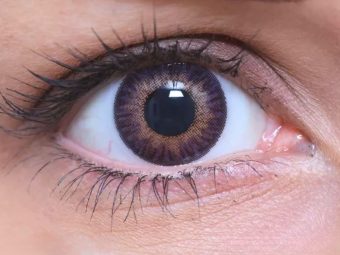 ColourVUE Kleurenmagie drielagig Lila (2 lenzen)