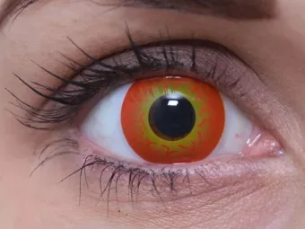 ColourVUE Crazy Darth Maul (2 lenzen) - zonder dioptrie