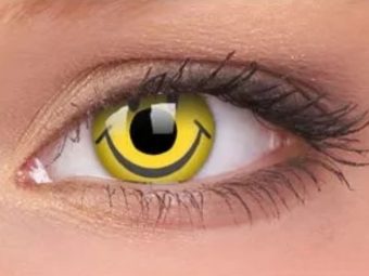 ColourVUE Crazy Smiley (2 lenzen) - zonder dioptrie