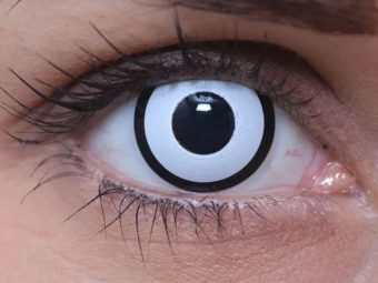 ColourVUE Crazy Witte Zombie (2 lenzen)