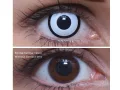 ColourVUE Crazy Witte Zombie (2 lenzen)