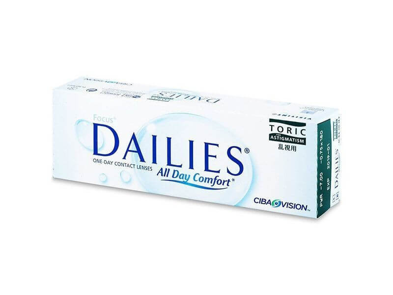 Focus Dailies All Day Comfort Toric (30 lenzen)