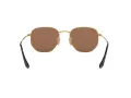 Ray-Ban Hexagonal Zonnebril 3548N 001/Z2
