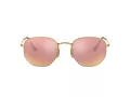 Ray-Ban Hexagonal Zonnebril 3548N 001/Z2