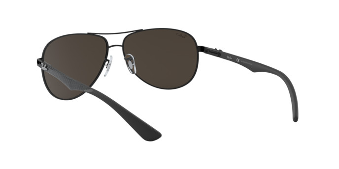 Ray Ban Carbon Fibre Zonnebril RB 8313 002 K7 Contactlenze