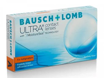   Bausch & Lomb Ultra with Moisture Seal for Astigmatism (6 lenzen)